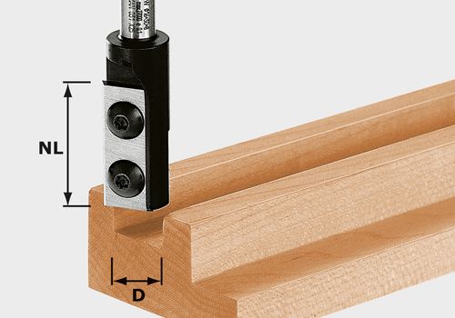 Nutfräser-Wendeplatten HW D14/30 S8