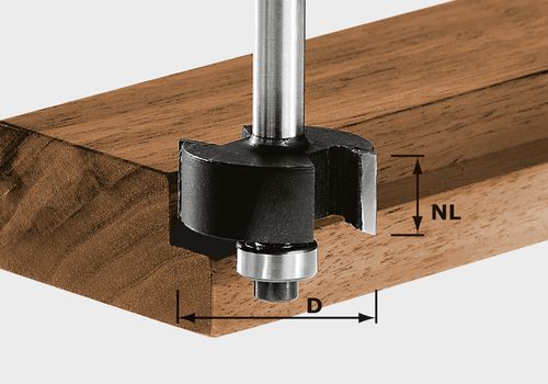 Falzfräser HW S8 D31,7/NL 12,7