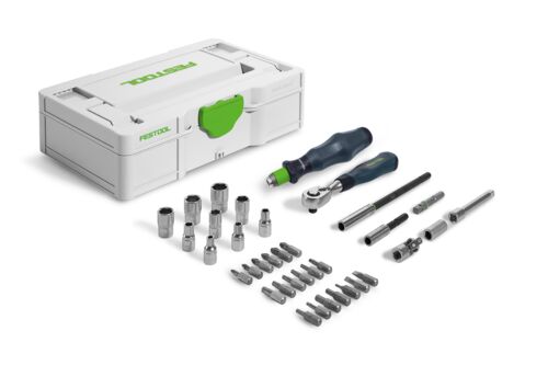 Ratschen-Set SYS3 S 76-1/4"-CE RA