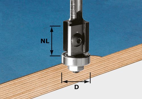 Bündigfräser-Wendeplatten HW S8 D19/20WM Z2