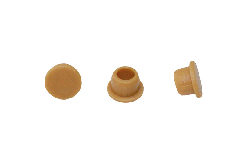 Clamex Abdeckkappe, 100 Stück, RAL 1011 braunbeige, Buche