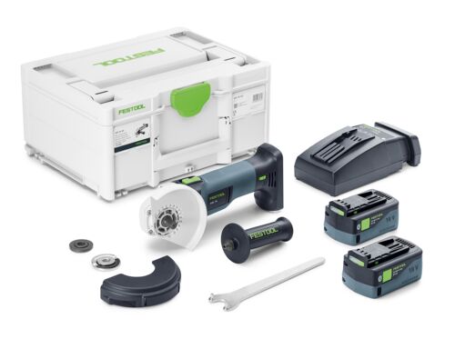 Akku-Winkelschleifer AGC 18-125 5,0 EBI-Plus