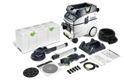 Langhalsschleifer- und Sauger-Set PLANEX LHS 2 225 EQI/CTL 36-Set