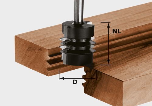 Verleimfräser HW S8 D34/NL32