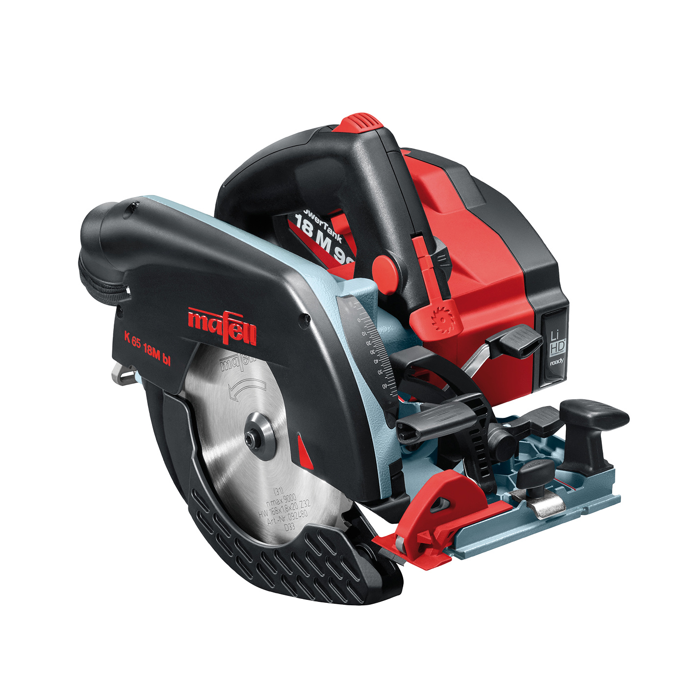 Akku-Handkreissäge K 65 18M bl PURE im T-MAX