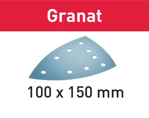 Schleifblatt STF DELTA/9 P100 GR/100 Granat