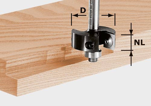 Falzfräser-Wendeplatten HW S8 D38/12