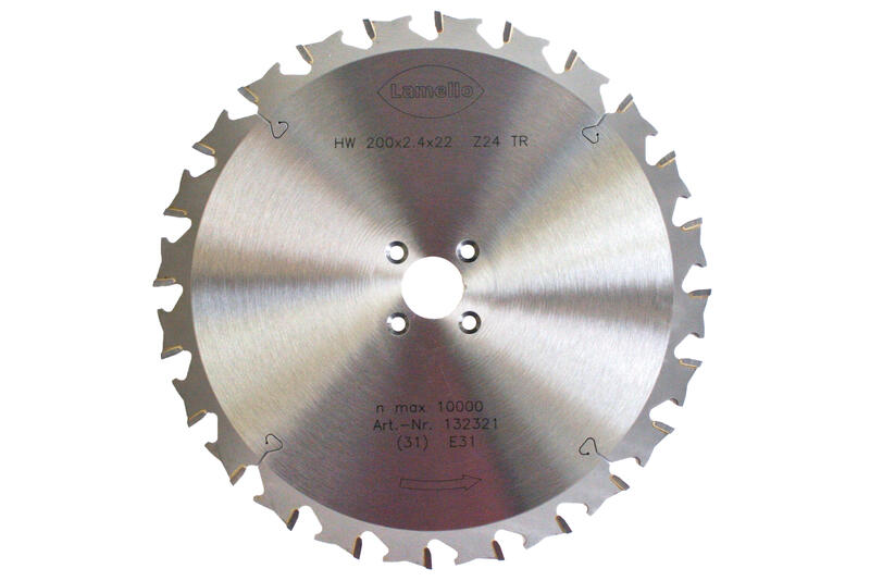 Tanga Delta Sägeblatt, HW, FWF, Ø200x2.4xØ22 mm, Z24, NL 4